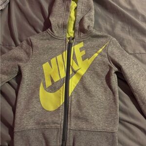 Kids Nike Gray and Yellow jacket in size 2T